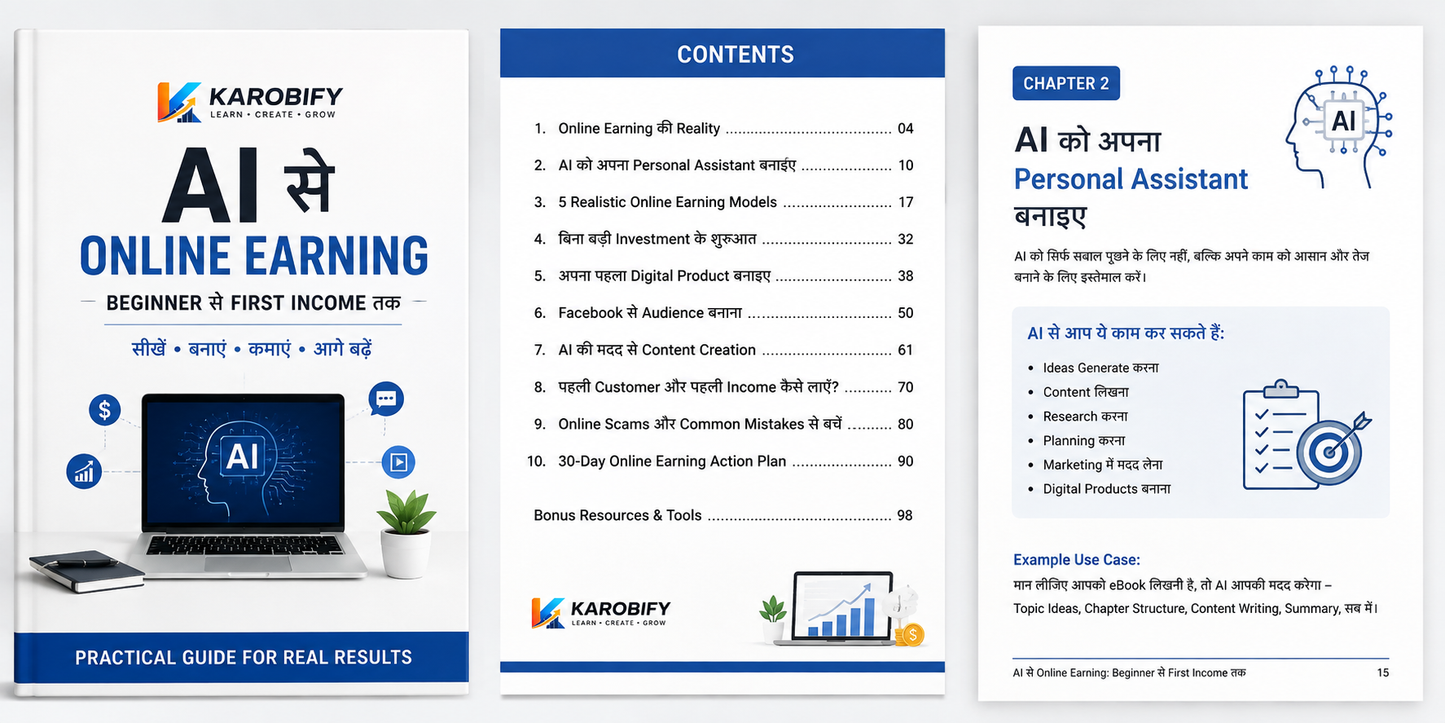 Ai Online Earning: From Beginner to First Income.